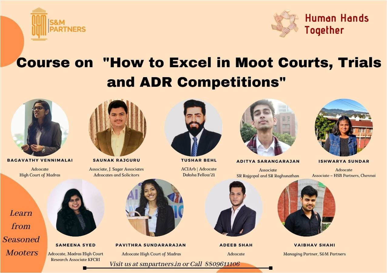 EXCEL IN MOOTING, TRIALS AND ADR